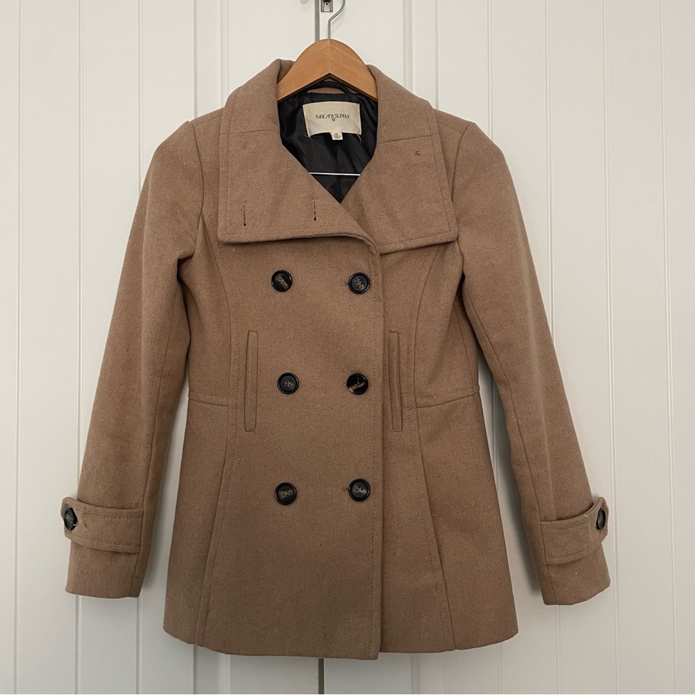 Thread & Supply Camel Peacoat